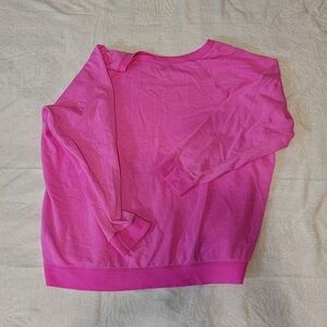 Torrid Bright Pink Long Sleeve Top
